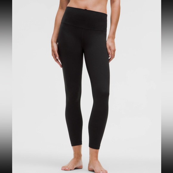 lululemon Align High Rise Pant 25”- Black - Picture 1 of 7
